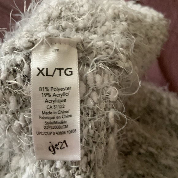 Fuzzy knitted sweater g21 - Picture 6 of 6